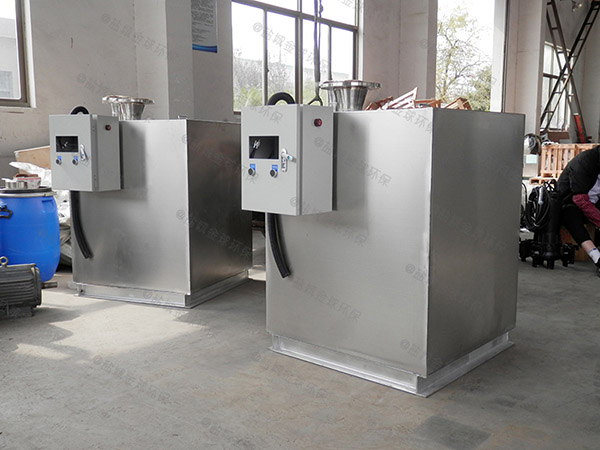 商场地下室单泵污水排放提升设备上排安装方法