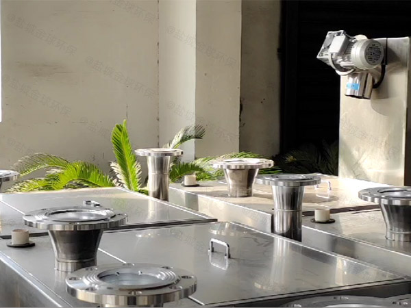 奶茶店餐饮污水提升装置箱体